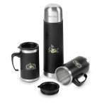 Cardinal Stainless Steel Vacuum Flask & Mug Set