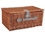 4-Person Wicker Picnic Basket