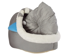 Cat Plush Bed - Blue Ears