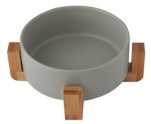 1-Piece Pet Bowl & Stand