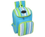 Striped Picnic Backpack (4-Person)