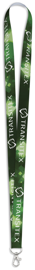 Snap Hook Clip Double-Sided Sublimation Petersham Lanyard