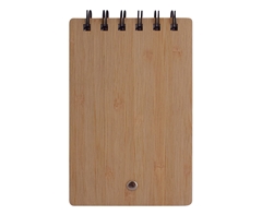 Wood Pocket Notepad & Sticky-Memo & Pen