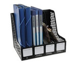 4 Bay File Holder