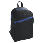 Backpack With Contrast Colour Diagonal Zip