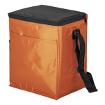 12 Can Cooler with 2 Exterior Pockets - 70D - PEVA Lining