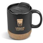 Serendipio Sienna Cork & Ceramic Coffee Mug - 340ml