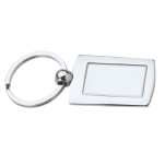 Metal Keychain with Indent for Dome