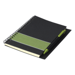 Coloured Stripe Notebook with Pen