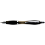 Curved Design Ballpoint Pen with Coloured Barrel