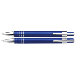Lacquered Barrel Matching Ballpoint Pen and Clutch Pencil Set