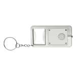 Keychain with Bottle Opener and LED Light