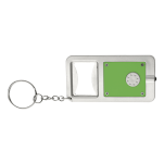 Keychain with Bottle Opener and LED Light