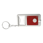 Keychain with Bottle Opener and LED Light