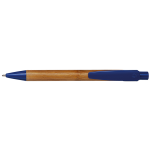 Bamboo Ballpoint Pen with Plastic Trims