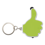 3 in 1 Thumbs Up Keychain with Stylus and LED Light