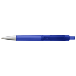 Ballpoint Pen With Transparent Coloured Barrel