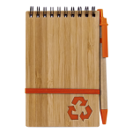 Bamboo Notebook With Pen