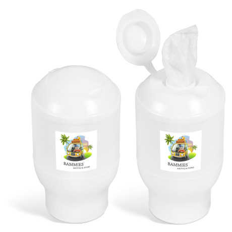 On-The-Go Wet Wipes - 60 sheets 