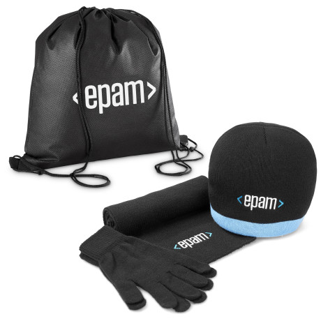 Solo Winter Warmer Set - Light Blue