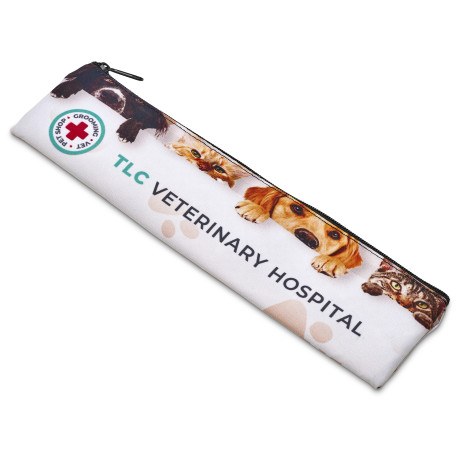 Pre-Printed Sample Hoppla Scrawl Pencil Case