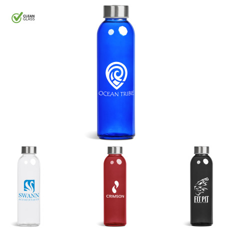 Kooshty Pura Glass Water Bottle - 500ML
