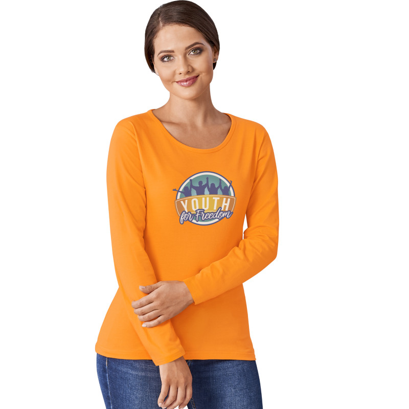 Ladies Long Sleeve Portland T-Shirt