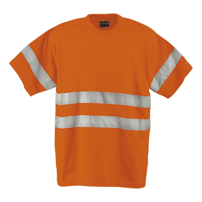 150g Poly Cotton Safety T-Shirt with tape