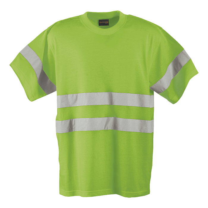 150g Poly Cotton Safety T-Shirt with tape