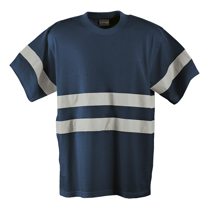 150g Poly Cotton Safety T-Shirt with tape