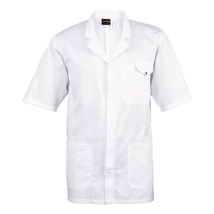 All-Purpose Short Sleeve Lab Coat | Best Branding South Africa