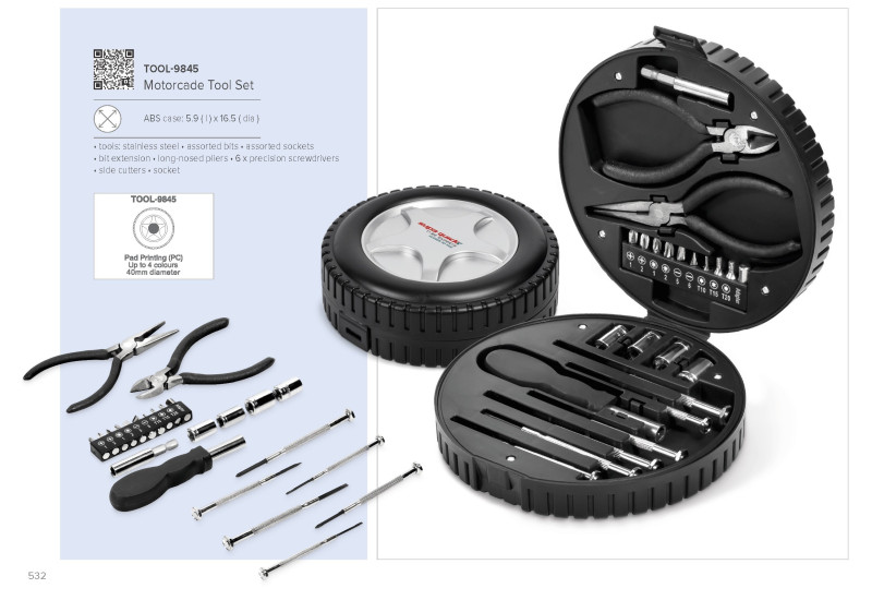 Motorcade 24-Piece Tool Set