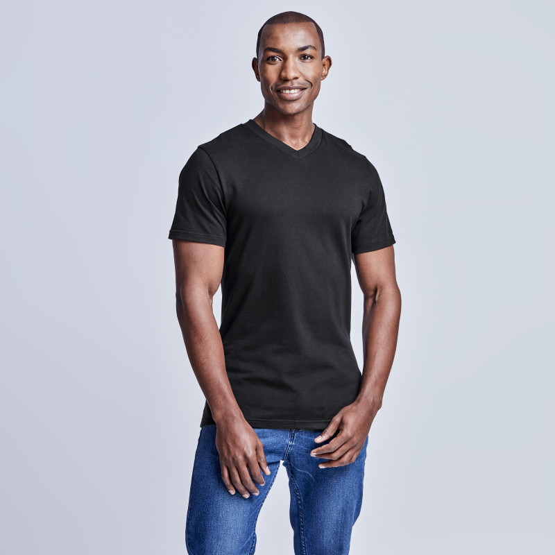 Mens Super Club 165 V-Neck T-Shirt