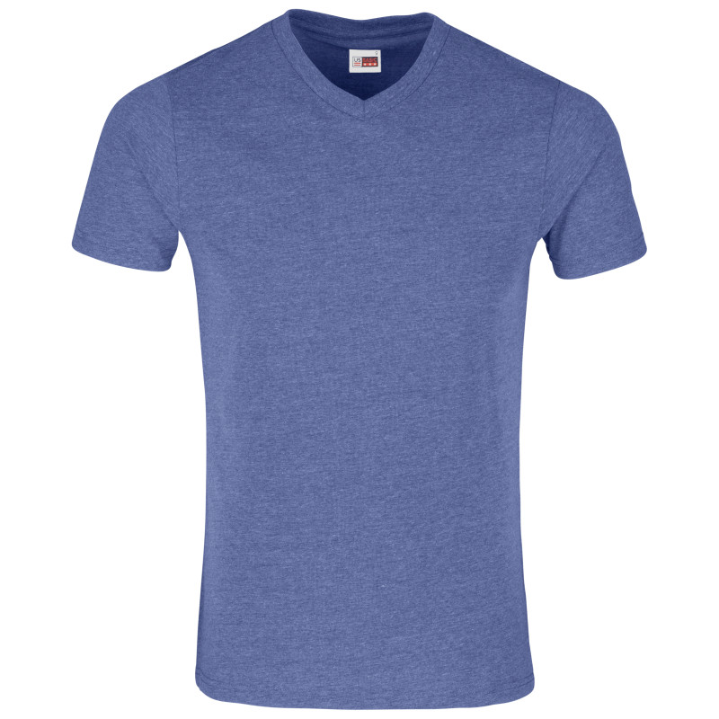 Mens Michigan Melange V-Neck T-Shirt