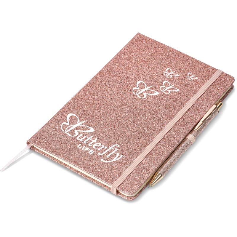 Sparkle Notebook & Pen Set