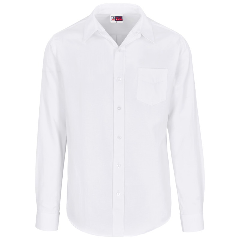 Mens Long Sleeve Oxford Shirt