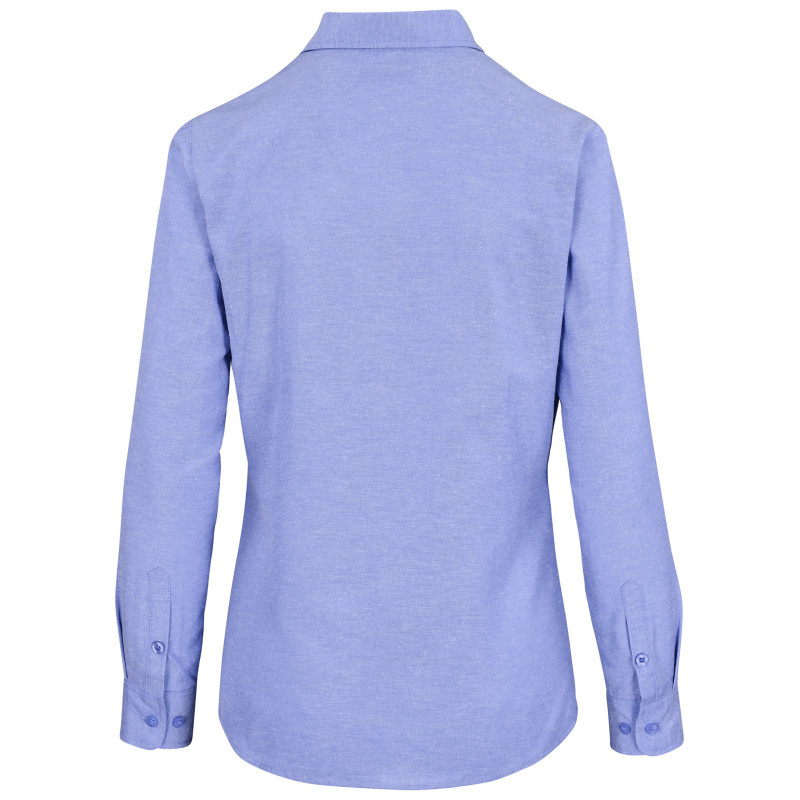 Ladies Long Sleeve Oxford Shirt