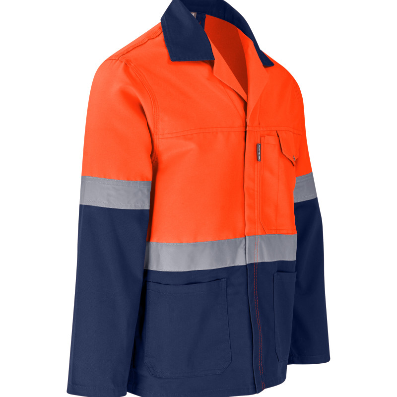 Traffic Premium Two-Tone Hi-Viz Reflective Jacket