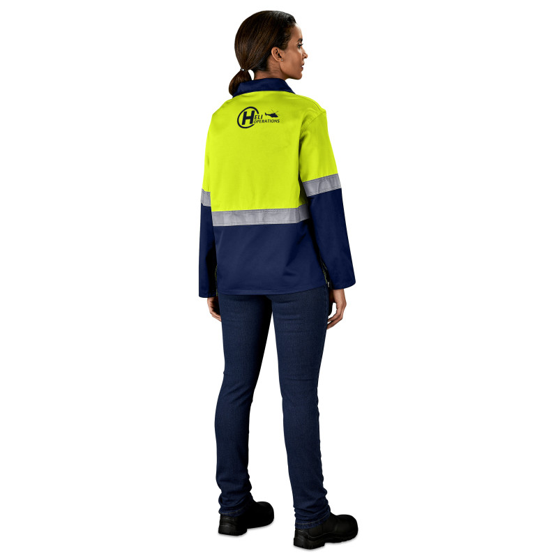 Traffic Premium Two-Tone Hi-Viz Reflective Jacket