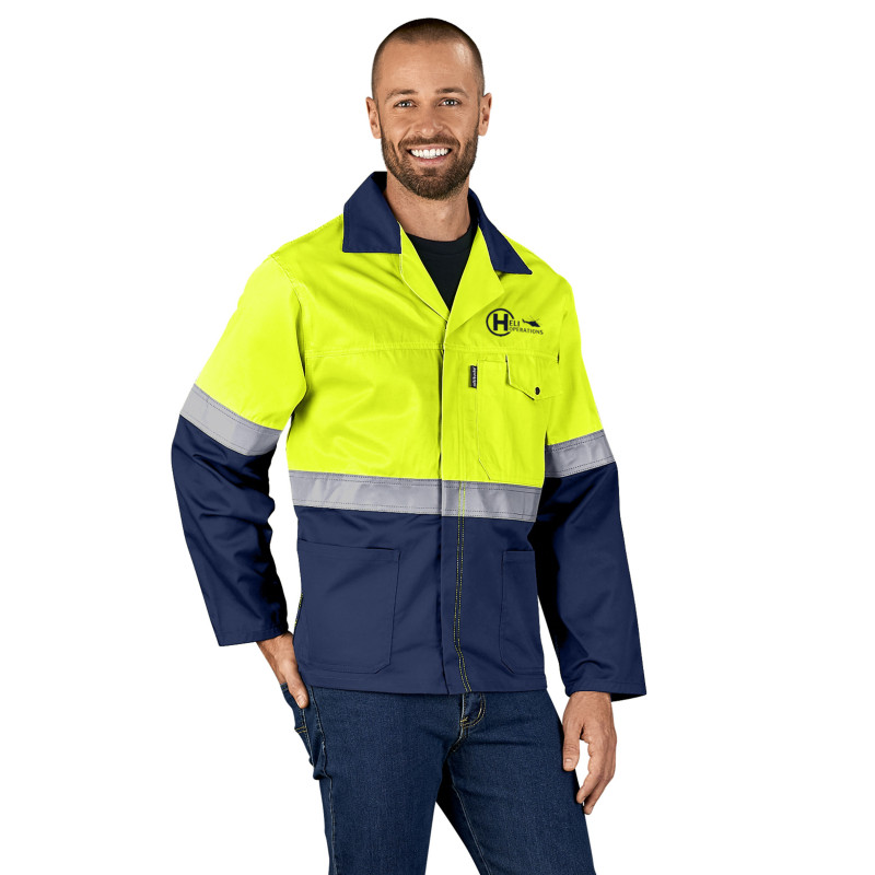 Traffic Premium Two-Tone Hi-Viz Reflective Jacket