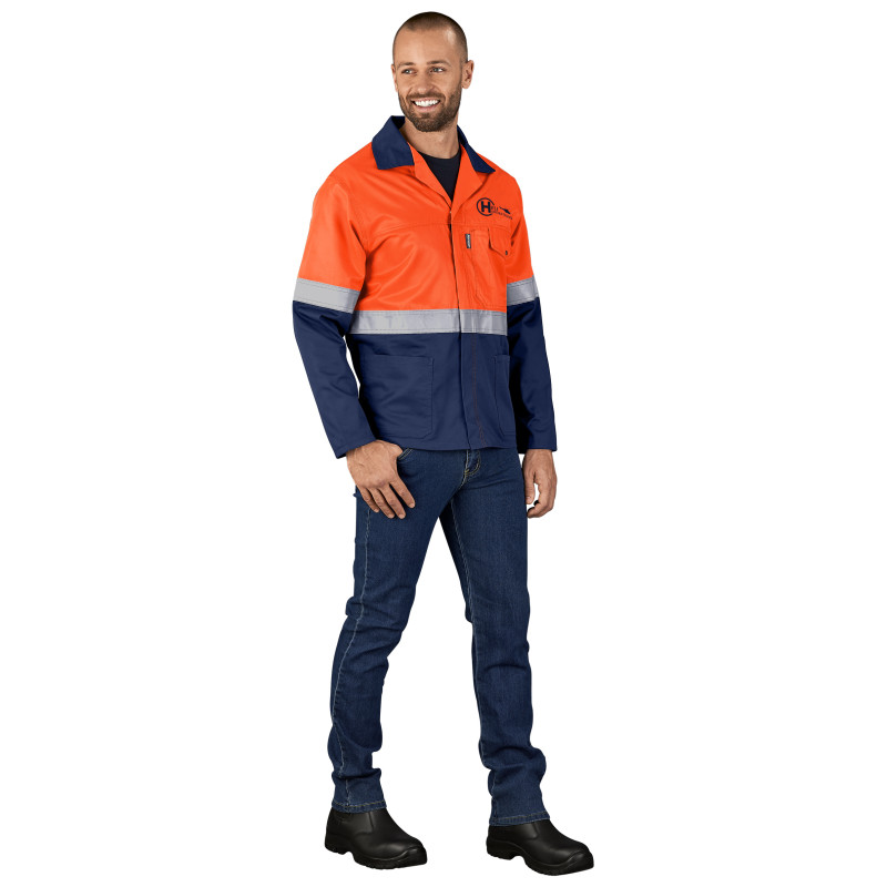 Traffic Premium Two-Tone Hi-Viz Reflective Jacket