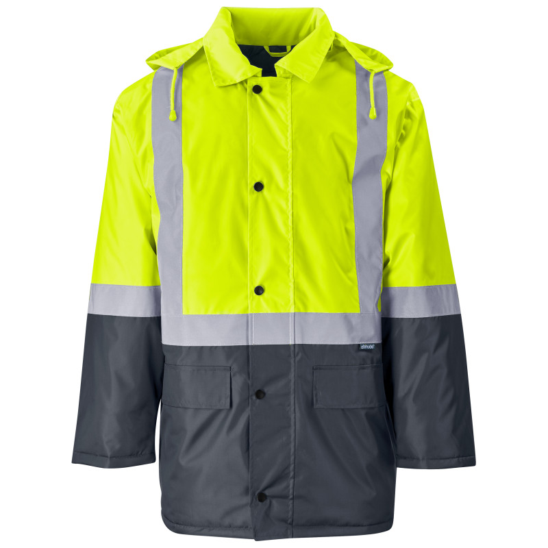 Hazard Padded Two-Tone Hi-Viz Reflective Jacket