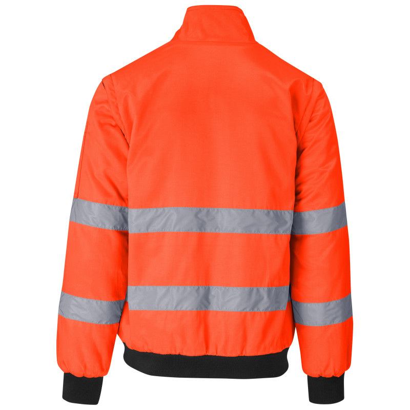 Techno Padded Hi-Viz Reflective Bunny Jacket