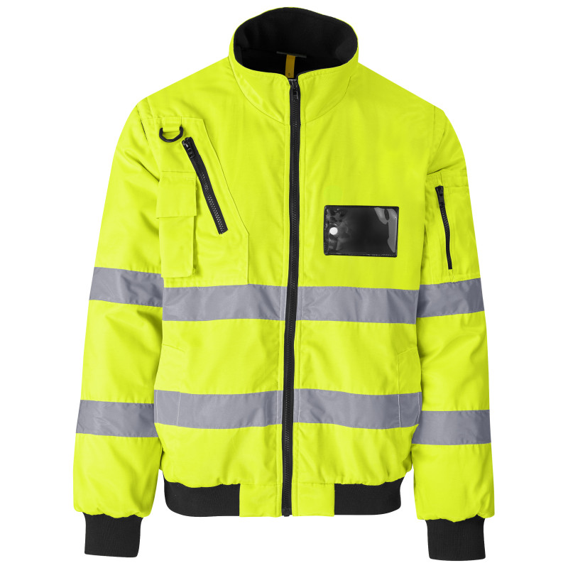 Techno Padded Hi-Viz Reflective Bunny Jacket