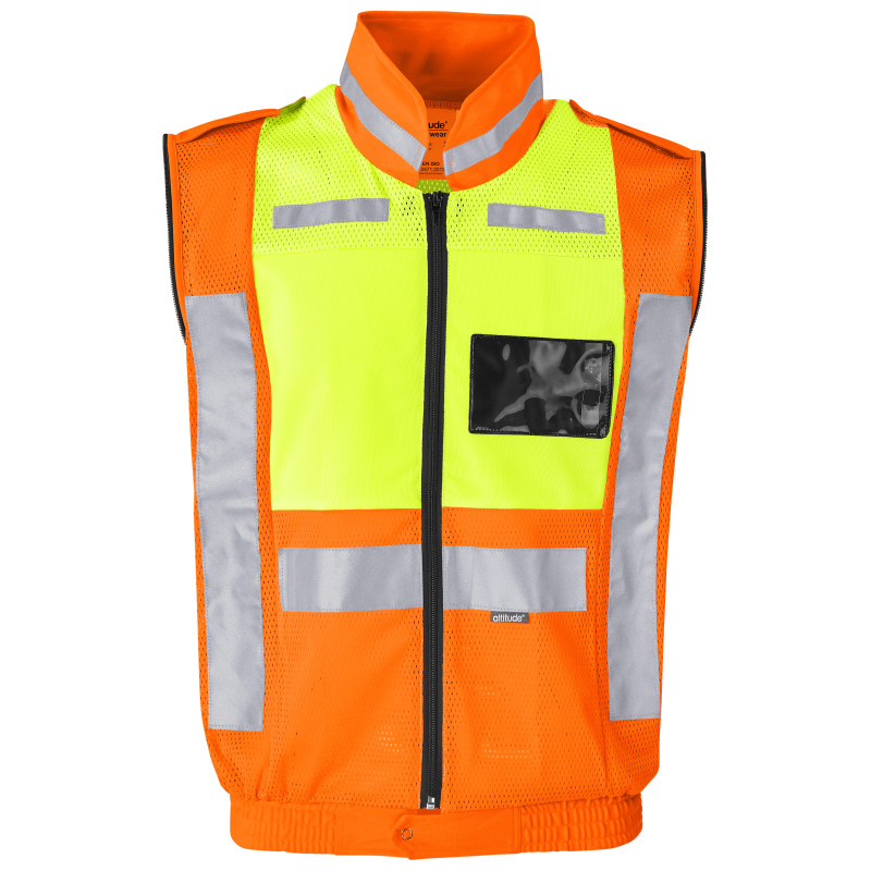 Metro Two-Tone Hi-Viz Reflective Zip-Off Jacket