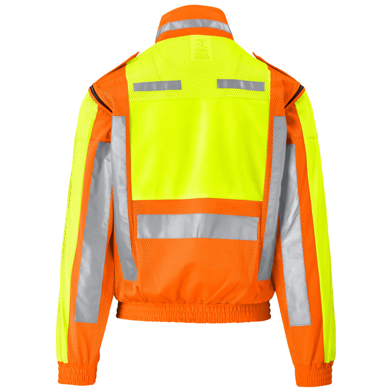 Metro Two-Tone Hi-Viz Reflective Zip-Off Jacket