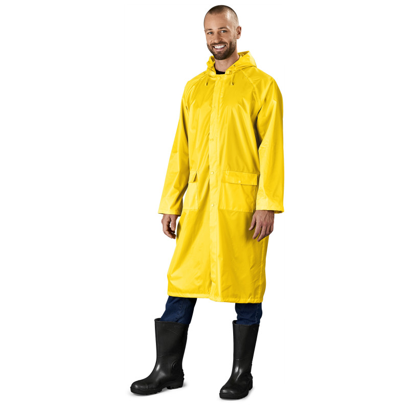 Thunder Rubberised Polyester/Pvc Raincoat