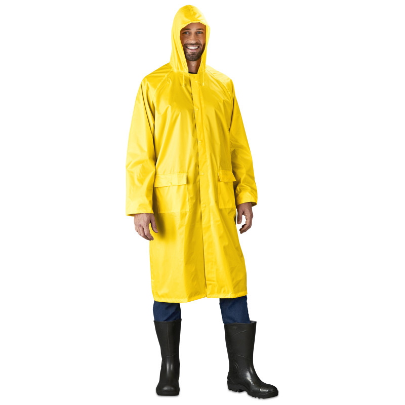 Thunder Rubberised Polyester/Pvc Raincoat