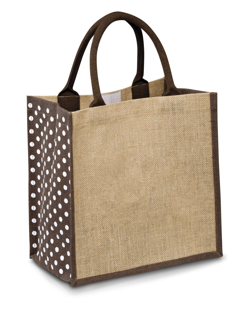 Polka Jute Tote