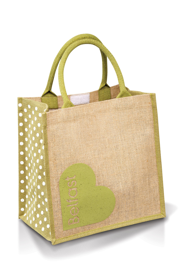 Polka Jute Tote